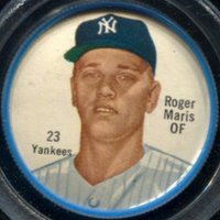 1962 Shirriff Coins #23 Roger Maris Baseball Card