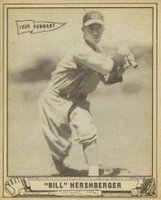 1940 Play Ball #77 Bill Hershberger Baseball Card