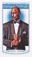 2019 Goodwin Champions #1 Michael Jordan Mini Basketball Card