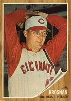 1962 Topps #2 Jim Brosnan Baseball Card