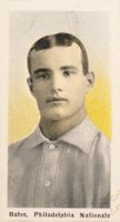1910 Sporting Life # Johnny Bates Philadelphia Baseball Card