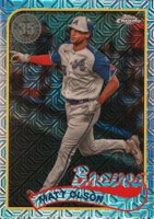 2024 Topps Silver Pack 1989 Chrome Promo #T89C72 Matt Olson Baseball Card