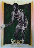 2012 Panini Select  #144 Bill Russell Prizm Basketball Card