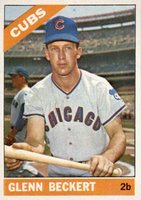 1966 Topps #232 Glenn Beckert Baseball Card