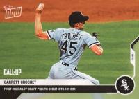 2020 Topps Now #286 Garrett Crochet Baseball Card