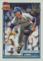 1991 Topps Desert Shield #348 Todd Stottlemyre Baseball Card