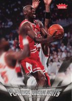 2007 Fleer Jordan Box Set-Playoff Highlights #PH30 Michael Jordan Basketball Card