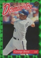 1993 Donruss Elite Dominator #15 George Brett Baseball Card