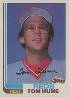1982 Topps #763 Tom Hume Baseball Card
