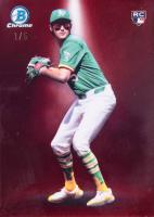2025 Bowman Bowman Spotlights #BS2 Jacob Wilson Red Refractor Baseball Card