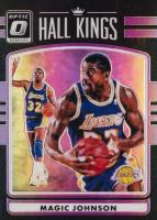 2016 Panini Donruss Optic Hall Kings #24 Magic Johnson Black 1/1 Basketball Card