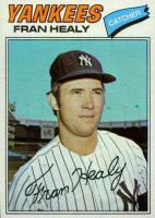 1977 Burger King Yankees #3 Fran Healy Baseball Card