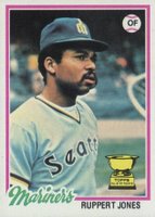 1978 Topps #141 Ruppert Jones Baseball Card