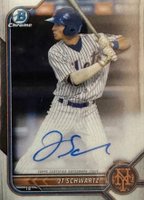 2022 Bowman Chrome Prospect Autographs #CPAJS JT Schwartz Baseball Card