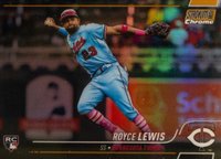 2022 Topps Stadium Club Chrome #380 Royce Lewis Gold Refractor Baseball Card