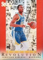 2021 Panini Select Rookie Revolution #10 Jonathan Kuminga Red Prizm Basketball Card