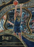 2023 Panini Select #276 Ben Sheppard Elephant Prizm Basketball Card