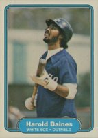 1982 Fleer #336 Harold Baines Baseball Card