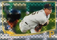 2013 Topps Chrome #210 Gerrit Cole Pitching-Xfractor Baseball Card