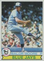 1979 Topps #238 Balor Moore Baseball Card