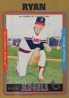 2005 Topps Retired Signature Signature Edition #100 Nolan Ryan Gold Baseball Card