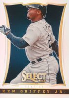 2013 Panini Select #102 Ken Griffey Jr. Prizm Baseball Card