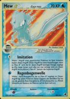 2006 Pokemon EX Dragon Frontiers #101 Mew-Holo German-Gold Star TCG Card