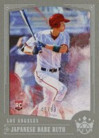 2018 Panini Diamond Kings #76 Shohei Ohtani Facing Right-Gray Frame Baseball Card