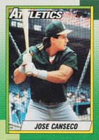 1990 Topps #250 Jose Canseco Baseball Card