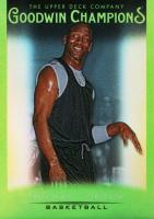 2021 Goodwin Champions #1 Michael Jordan Platinum-Neon Green Basketball Card