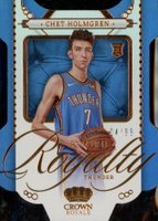 2022 Panini Crown Royale Rookie Royalty #2 Chet Holmgren Basketball Card