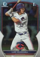 2023 Bowman Draft #BDC53 Luke Keaschall Chrome-Refractor Baseball Card