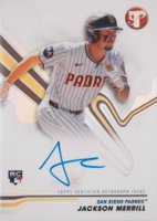 2024 Topps Pristine Pristine Autographs #PAJM Jackson Merrill Baseball Card