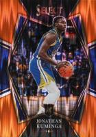 2021 Panini Select #123 Jonathan Kuminga Orange Flash Prizm Basketball Card