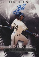 2023 Panini Chronicles Origins Rookie Signatures #OPSJC Jackson Chourio Baseball Card