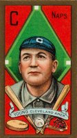 1911 Gold Borders #220 Cy Young Baseball Card