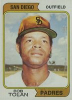 1974 Topps #535 Bob Tolan Baseball Card