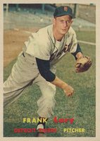 1957 Topps #168 Frank Lary Baseball Card