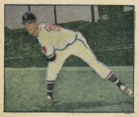 1951 Berk Ross #2-2 Warren Spahn Baseball Card
