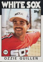 1986 Topps #254 Ozzie Guillen Baseball Card