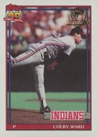 1991 Topps Desert Shield #31 Colby Ward Baseball Card