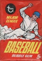 1967 Topps #WP Wax Pack 5 Cent Baseball Card