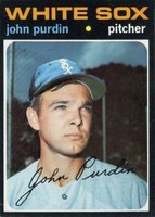 1971 Topps #748 John Purdin Short Print Baseball Card