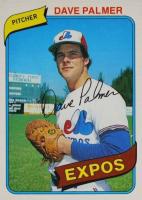 1980 O-Pee-Chee #21 Dave Palmer Baseball Card