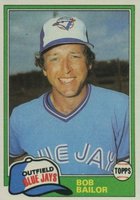 1981 Topps #297 Bob Bailor Baseball Card