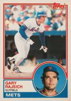 1983 Topps #317 Gary Rajsich Baseball Card