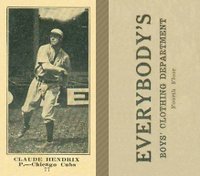 1916 Everybody's #77 Roy Hartzell Baseball Card