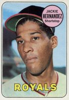 1969 Topps #258 Jackie Hernandez Baseball Card