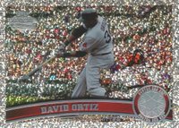 2011 Topps #315 David Ortiz Diamond Anniversary Baseball Card
