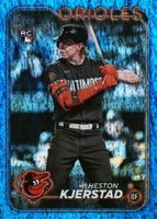 2024 Topps #394 Heston Kjerstad Blue Foil Baseball Card
